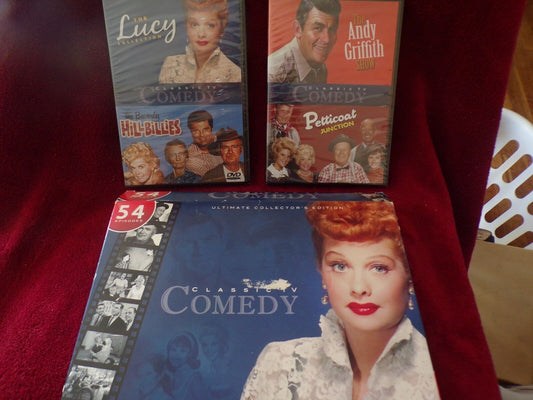 Classic Comedy DVD: 54 Classic Comedy Episodes/Lucy/Andy/The Clampets/Petticoat