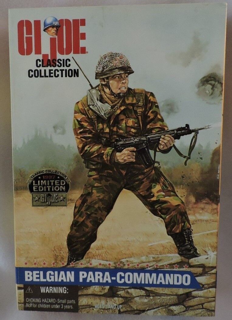 GI Joe Classic Collection 1997 Limited Edition Belgian Para-Commando