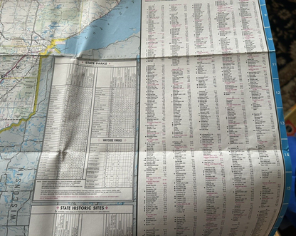 1987 Minnesota Official State Highway Travel Road Map