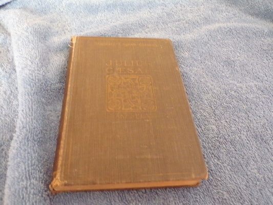 English Standard Edition: "Julius Caesar" by Shakespeare 1879 Printing