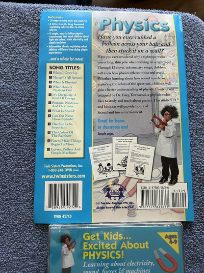 PHYSICS CD AND ACTIVITY BOOK NEW SCIENCE SERIES 1999