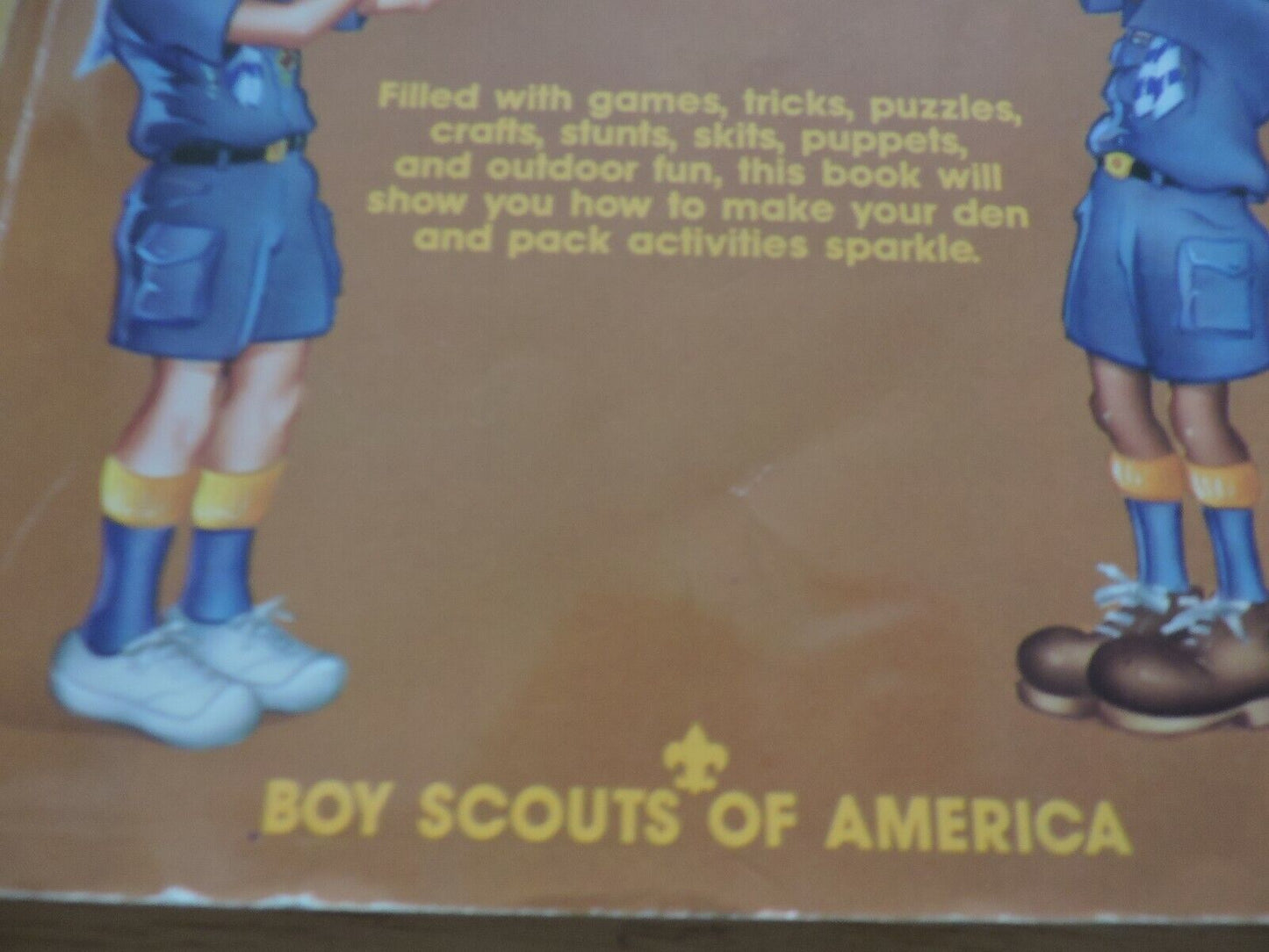 CUB SCOUT LEADER: HOW TO BOOK--GAMES, TRICKS, PUZZLES, CRAFTS, SKILLS  1991