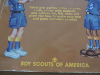 CUB SCOUT LEADER: HOW TO BOOK--GAMES, TRICKS, PUZZLES, CRAFTS, SKILLS  1991
