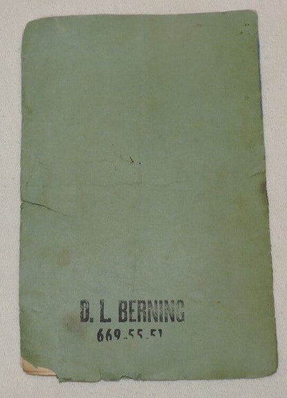 Vintage WWII (1945) United States Naval Hospital Booklet May 1 to June 1 1945