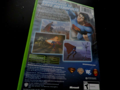X BOX:  SUPERMAN RETURNS GAME--RATED T (TEEN)  2004
