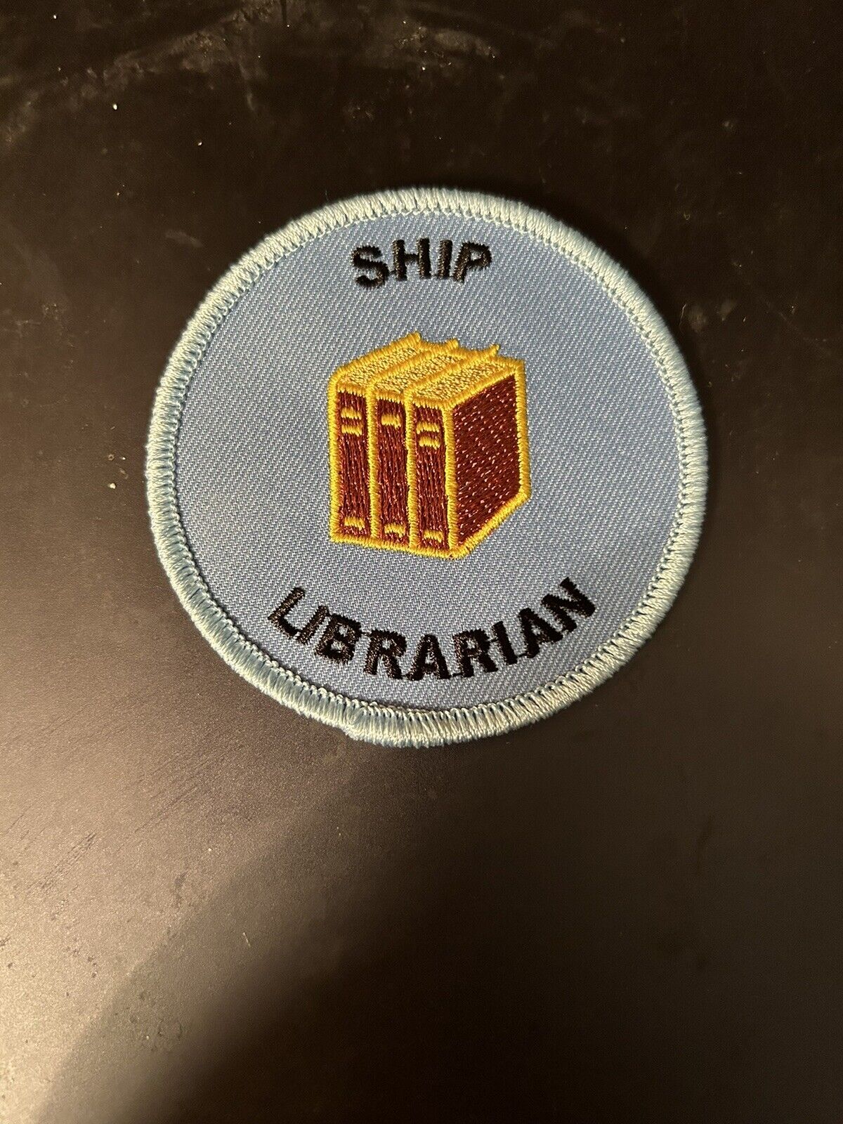 BSA-SEA SCOUT: "Ship Librarian Patch"