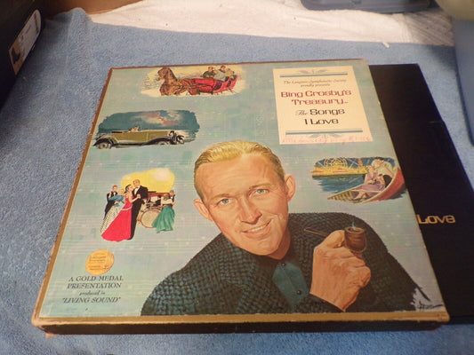 Bing Crosby's Treasury: "The Songs I Love" 6 Album Set