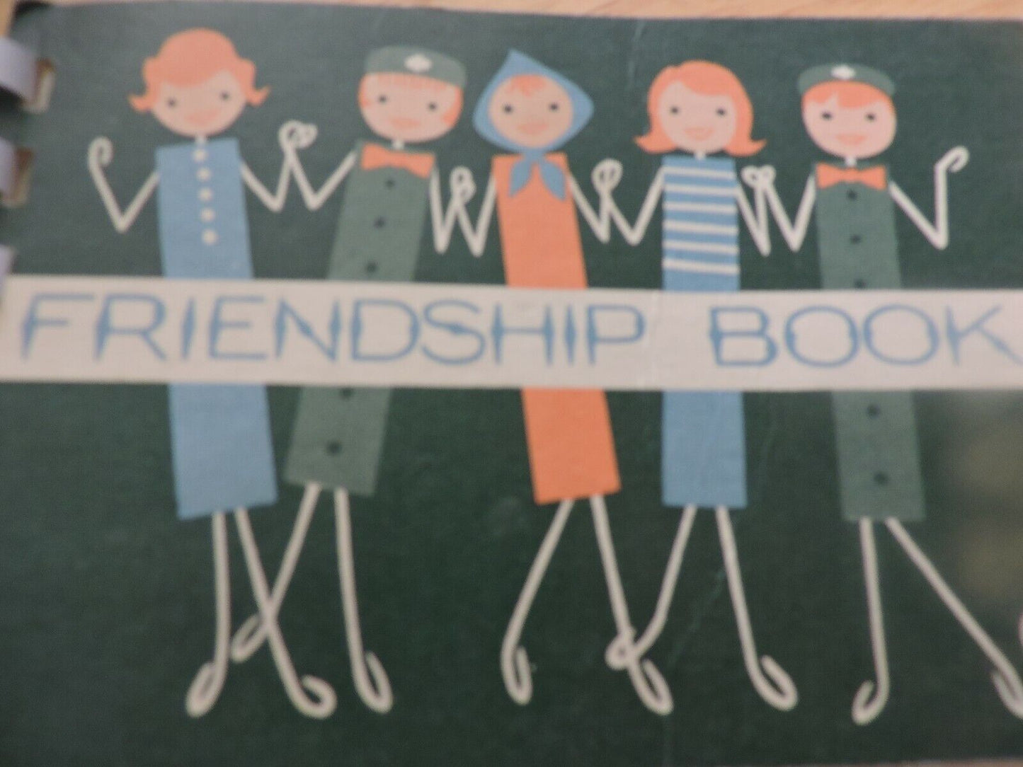 GIRL SCOUTS OF AMERICA, FRIENDSHIP BOOK