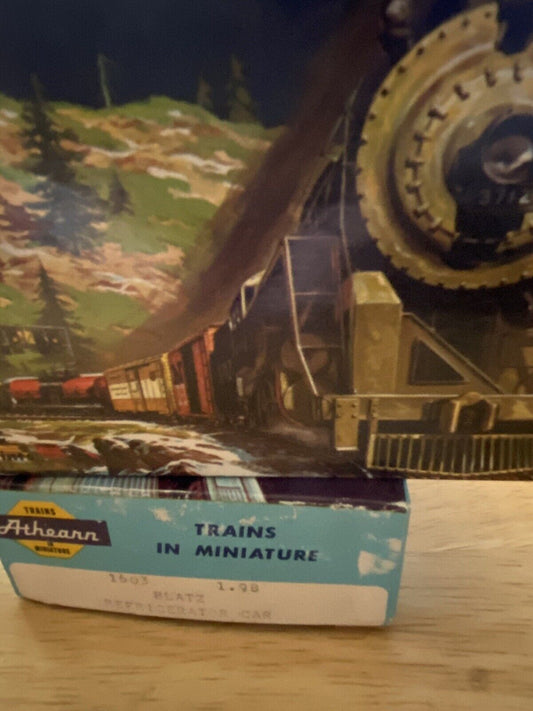 ATHEARN TRAINS IN MINIATURE BLATZ REFRIGERTOR CAR  (NIB)