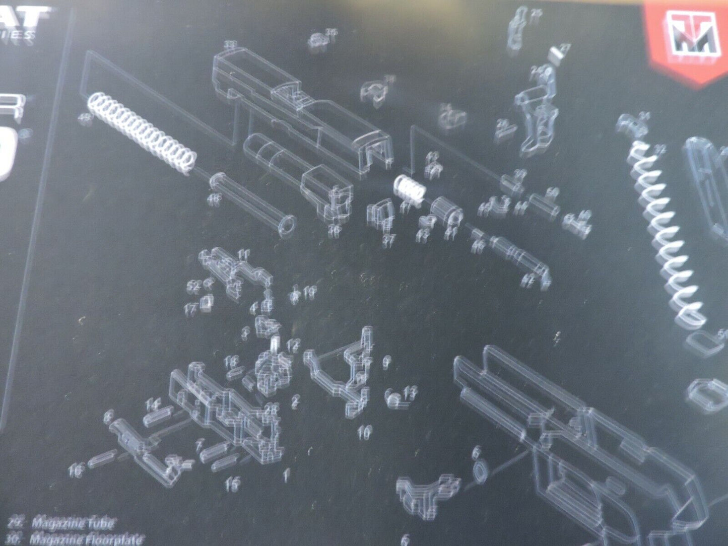 TEKMAT GUN ACCESSORIES FOAM MAT 17X11 INCHES