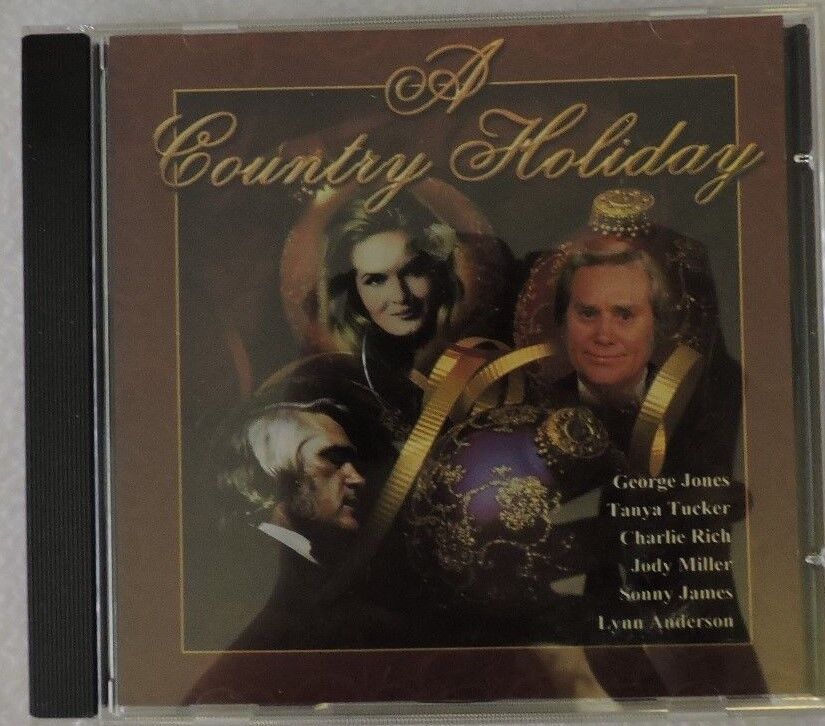 A Country Holiday Music CD-George Jones/Tanya Tucker/Charlie Rich/Lynn Anderson