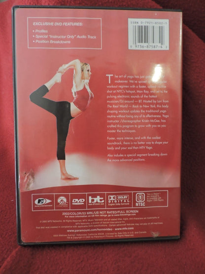 2002  - YOGA - MTV  Hosted by Lori of The Real World - Back to NY  DVD