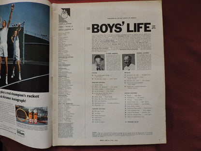 Boys Life Magazine -June 1966 Snorkel with Turtle