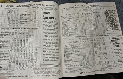 RAILROAD TIMETABLE: NEW HAVEN LINE APRIL 30, 1967