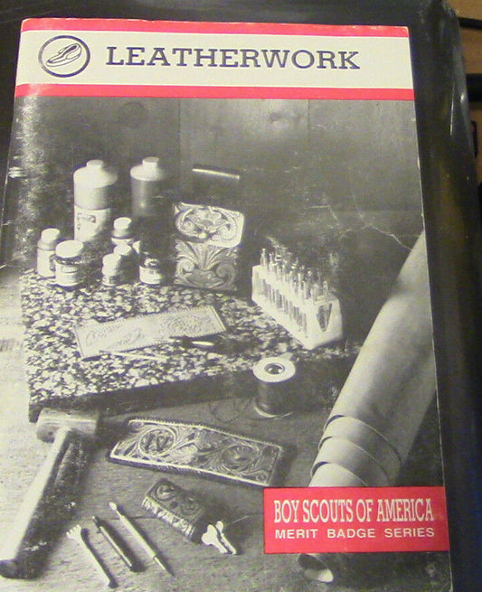 BSA-Vintage Merit Badge Series "Leatherwork" 1995 Printing