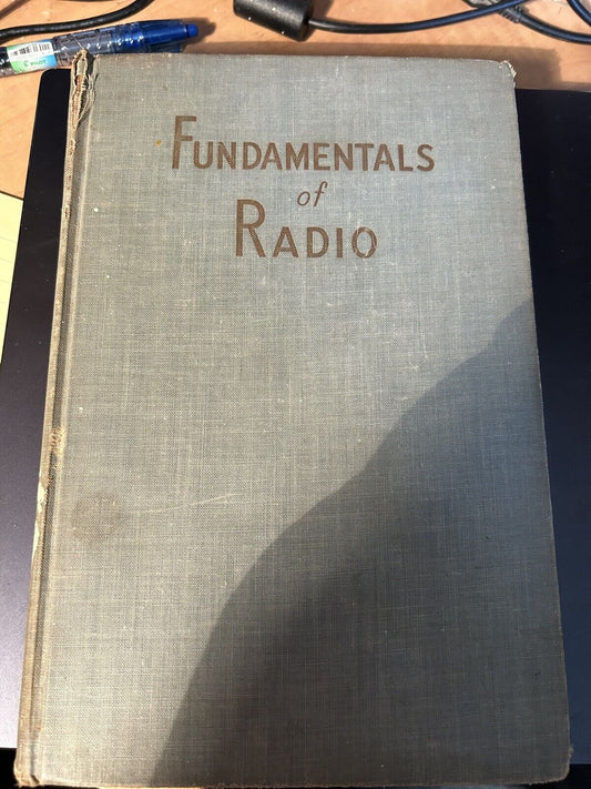 Hardcover: Fundamentals of Radio, 1942