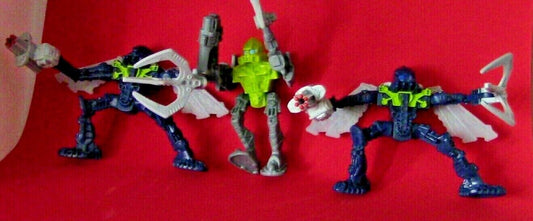 2006 Bionicles Lego Action Figures Made for McDonalds (Set of Three)