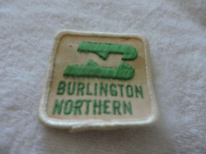 BURLINGTON NORTHERN RAILROAD PATCH (2.5 INCH SQUARE)