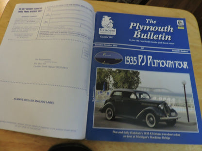 THE PLYMOUTH BULLETINNOVEMBER/DECEMBER 2012