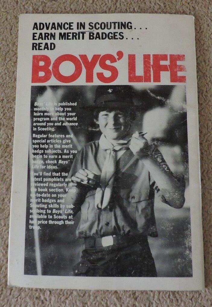 Merit Badge Series Personal Management Pamphlet 1982 Printing