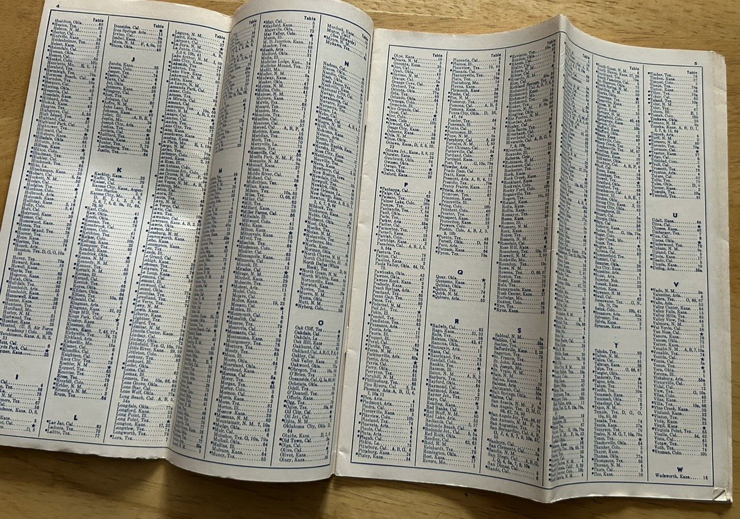 SANTE FE TIMETABLE 1961 SPRING/SUMMER--TICKET AGENT EDITION
