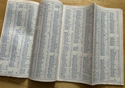 SANTE FE TIMETABLE 1961 SPRING/SUMMER--TICKET AGENT EDITION