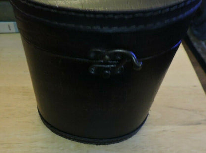 UNIQUE LEATHER CASE. 7X6.5X5 INCHES