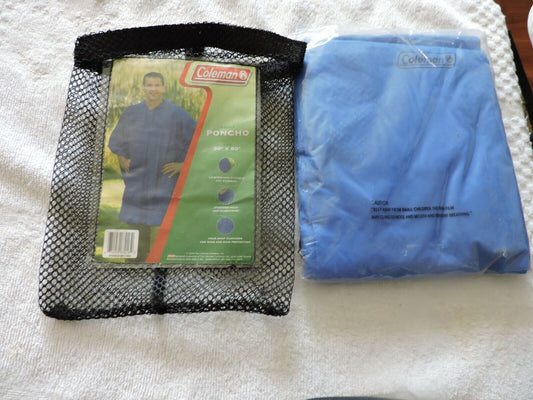 COLEMAN  ADULT PONCHO 50X80 INCHES NEW