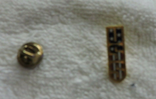 USS SWIMMING RED, WHITE AND BLUE PIN 1  X .25 INCHES