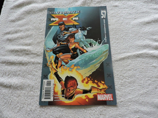 Ultimate Xmen Marvel Issue 57  THE MOST DANGEROUS GAME  UNGRADED
