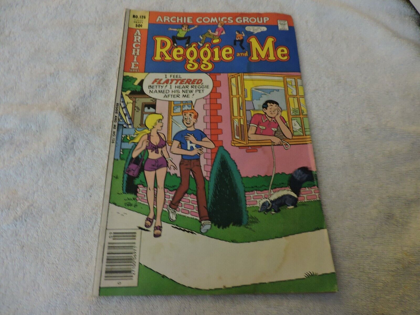 ARCHIE COMICS GROUP  REGGIE AND ME #126 SEPTEMBER 1980 UNGRADED