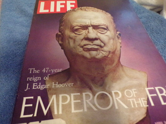Life Magazine: April 9, 1971 Issue, J.Edgar Hoover, Emperor of the FBI Edition