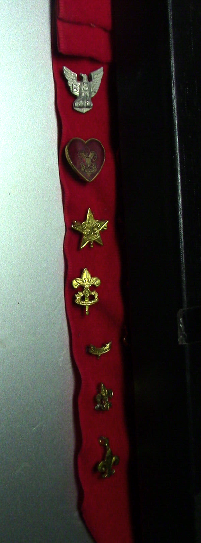 Official Vintage BSA Pins: EAGLE/LIFE/STAR/1ST CLASS/2ND CLASS/TENDERFOOT/SCOUT