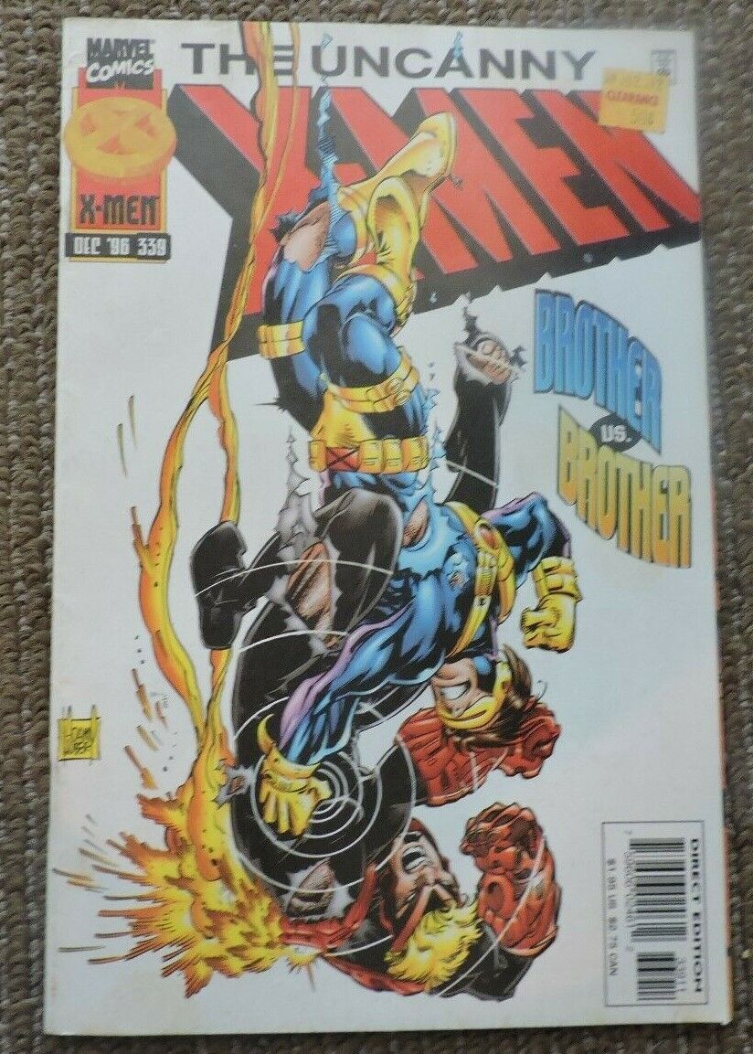 THE UNCANNY X-MEN by Marvel Comics  #339 Dec. 1996