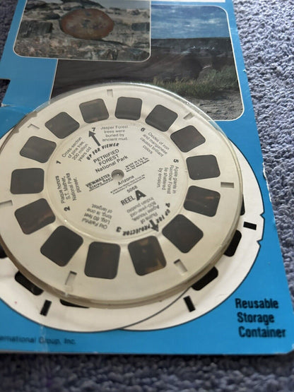 VIEW MASTER 3D REELS: PETRIFIED FOREST AND PAINTED DESERT NEW