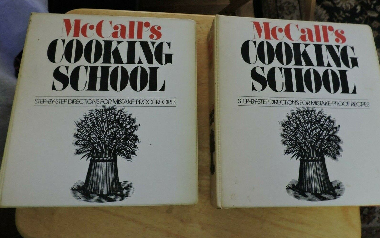 MCCALLS COOKING SCHOOL--TWO VOLUME SET--1986