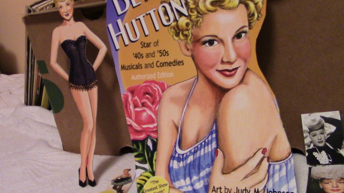 Betty Hutton Paper Dolls (2008, Paperback)