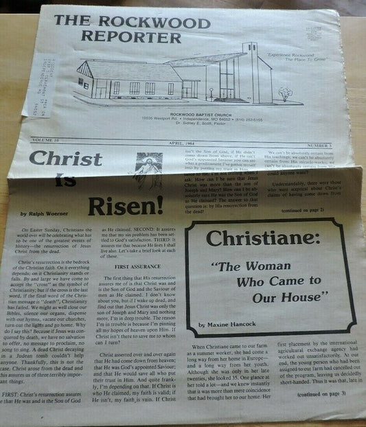 The Rockwood Reporter April 1984
