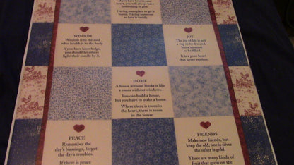 Portal Publications Presents: Early American Proverbs Poster 11 3/4" X 36" (NIB
