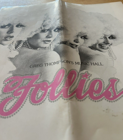 GREG THOMPSON'S MUSIC HALL--" FOLLIES" 1978