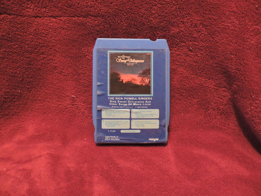 The Rick Powell Singers Sweet Deliverance 8 Track Tape