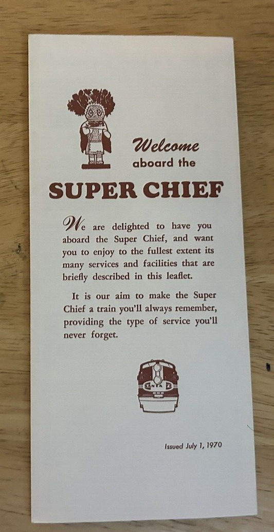 SANTA FE SUPERCHIEF JULY 1970  CHICAGO ILLINOIS