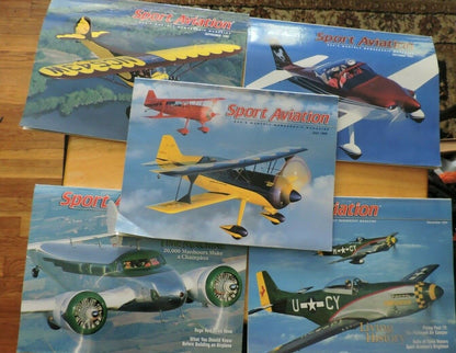 SPORT AVIATION EAA'S MONTHLY MAGAZINE, JULY, SEPTEMBER-DECEMBER 1999 (5)