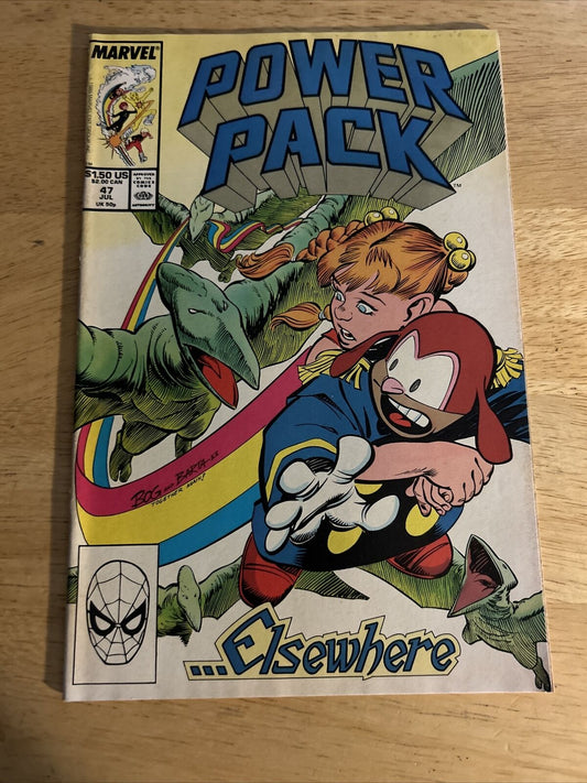 Marvel Comics: Power Pack Issue #47 , July 1989