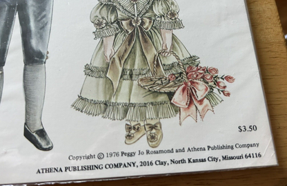 THE ANTIQUE DOLLS TO TO A PAPER DOLL WEDDING 1976 UNOPENED