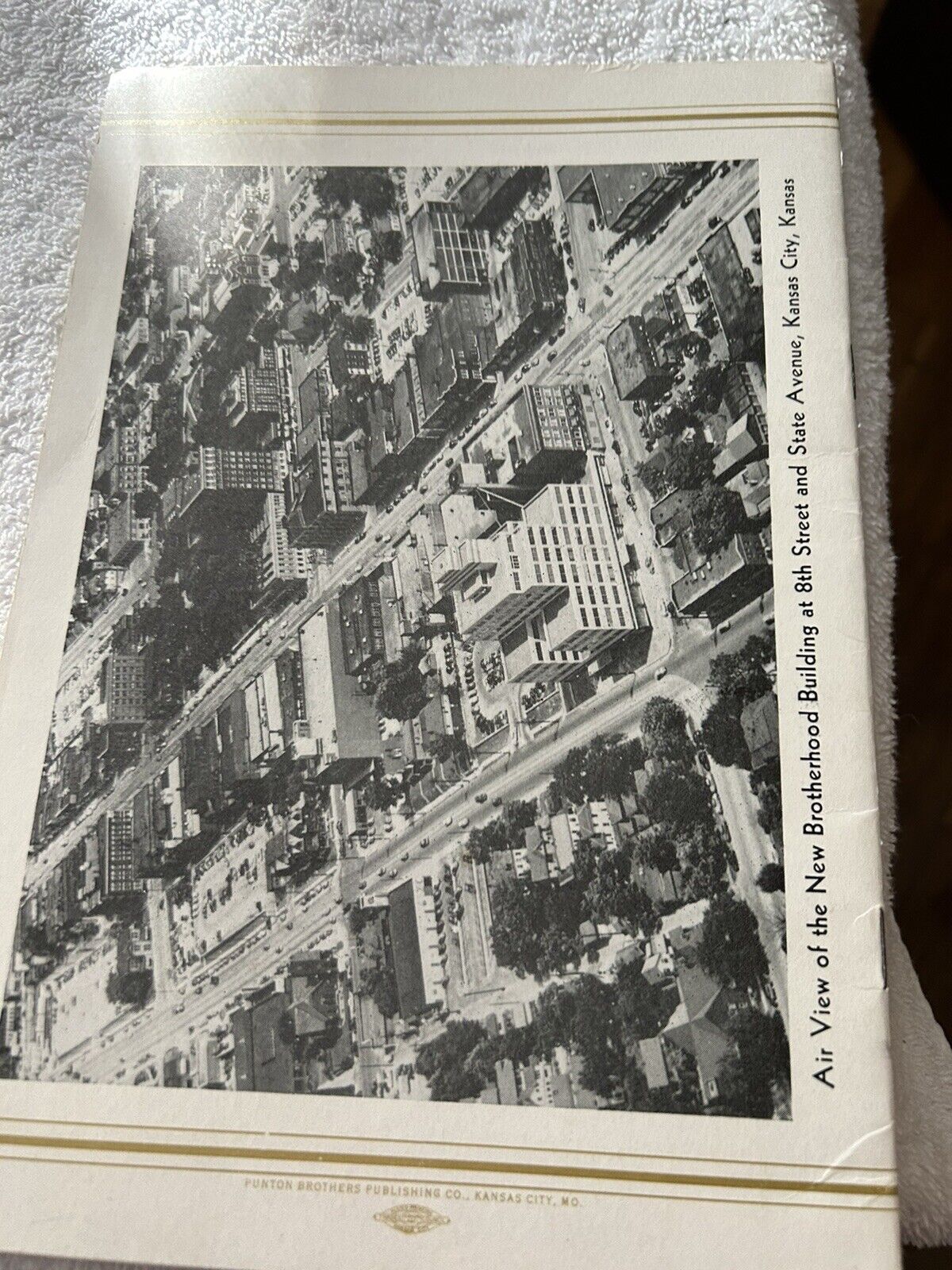 OFFICIAL DEDICATION PROGRAM: THE NEW BROTHERHOOD BUILDING KCKS 1949