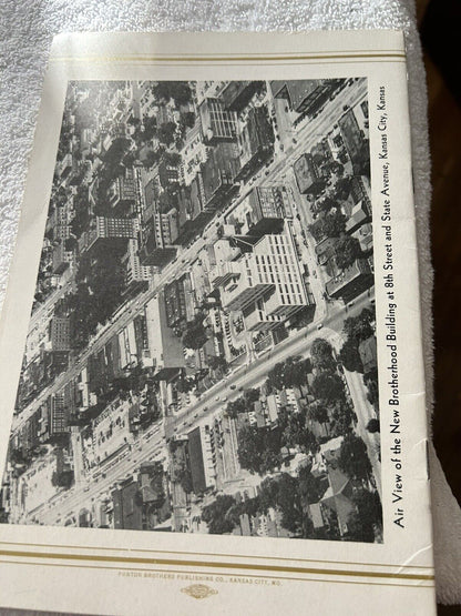 OFFICIAL DEDICATION PROGRAM: THE NEW BROTHERHOOD BUILDING KCKS 1949