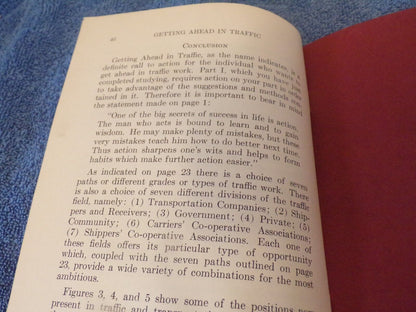 Vintage Book-1936: Getting Ahead In Traffic: Part 1 - The Planning Course