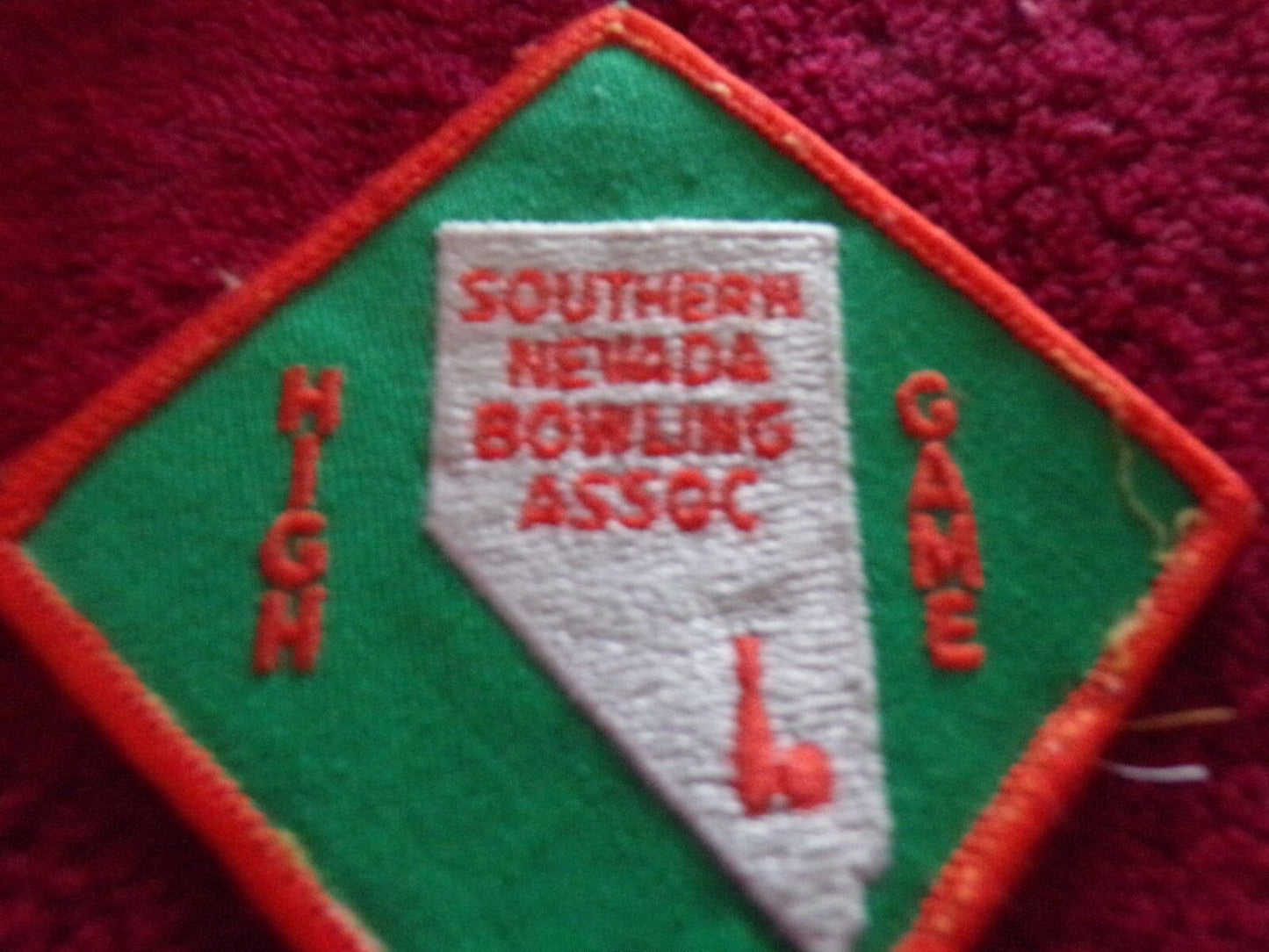Southern Nevada Bowling Association High Game Patch
