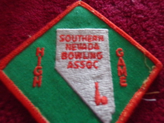 Southern Nevada Bowling Association High Game Patch